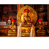   Religion, Buddha, Altar