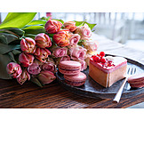   Dessert, Pink, Tulpen