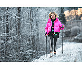   Nordic Walking, Aktive Seniorin