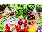   Gesunde Ernährung, Gemüse, Kochzutaten