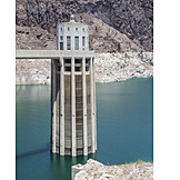   Hoover dam, Wassereinlaufturm