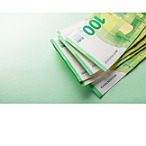   Banknotes, 100 Euros, Savings